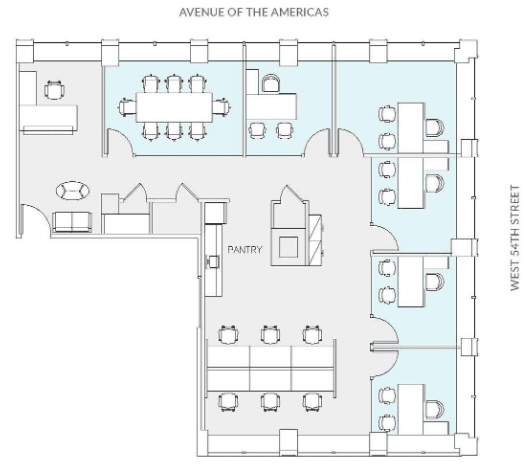 Small Office in the Plaza District NYC