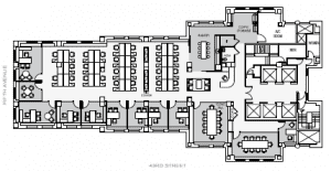 521 Fifth Ave @ 43rd Class A- 8,449 RSF Proposed Layout Asking $68  