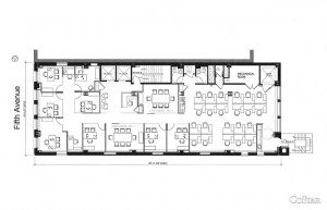 Fifth Ave @ 53rd St 5,835 RSF Private Floor Short term lease, Asking $65 PSF