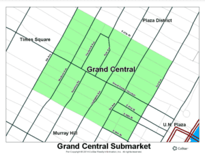 Office Rental Cost for Buildings Near Grand Central