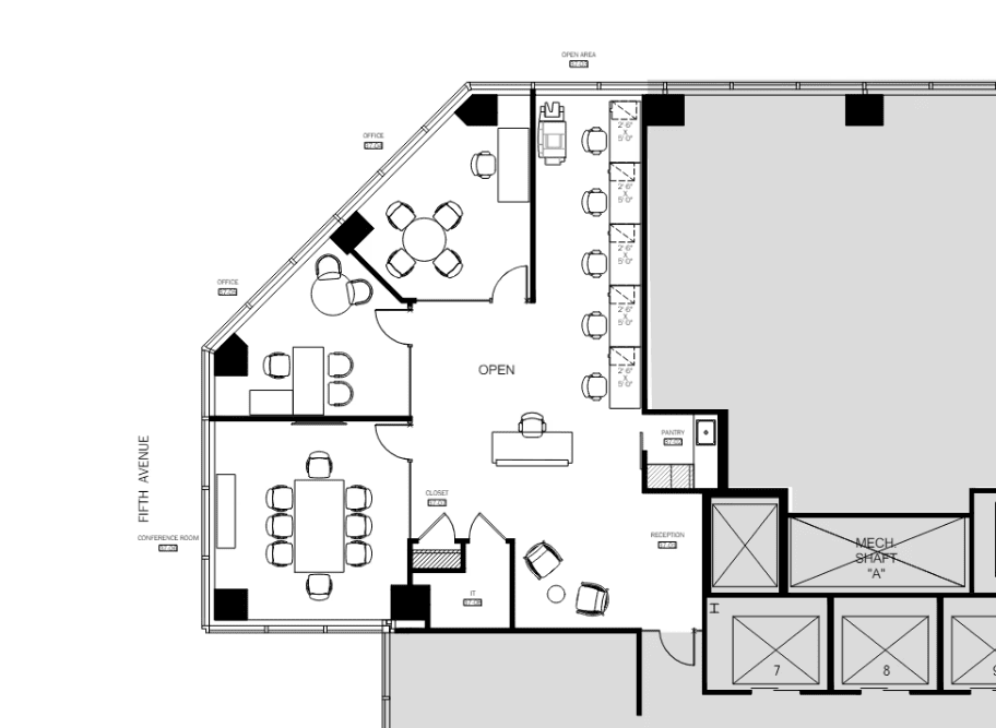 Small Office in the Plaza District NYC